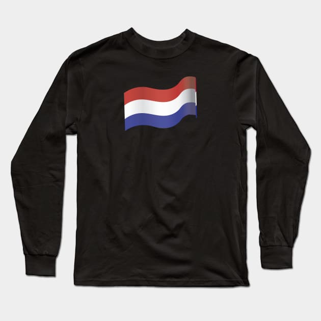 Netherlands Long Sleeve T-Shirt by traditionation